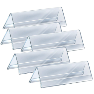 Acrylic Desk Name Plate Holder