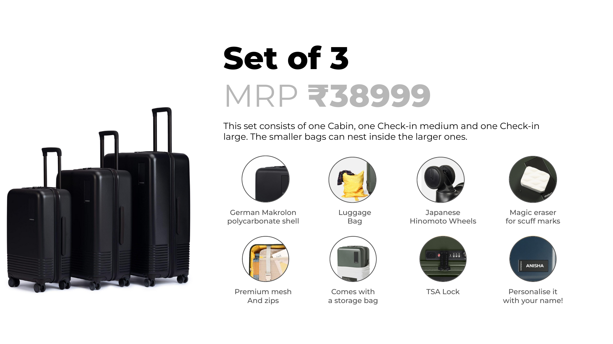 Core Set of 3