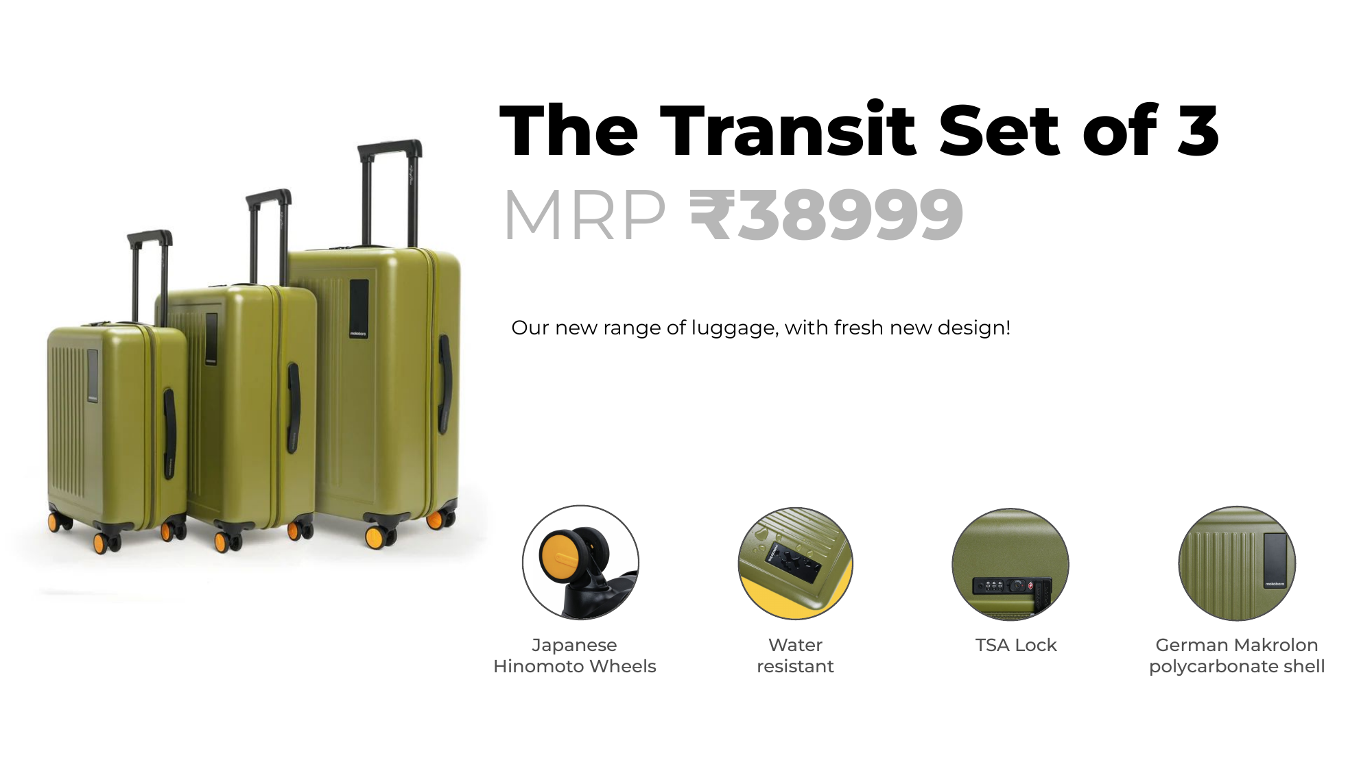 The Transit Set of 3