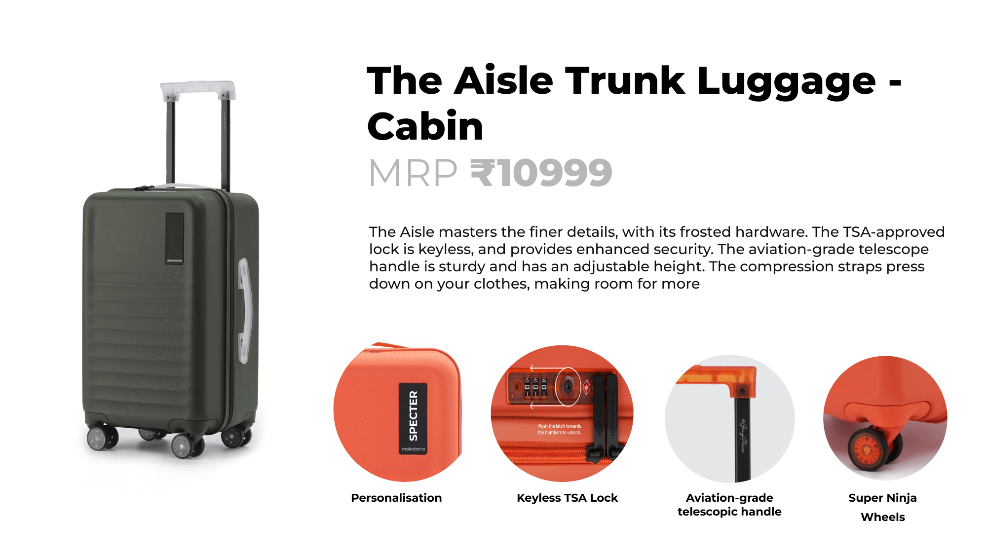 The Aisle Trunk Luggage I