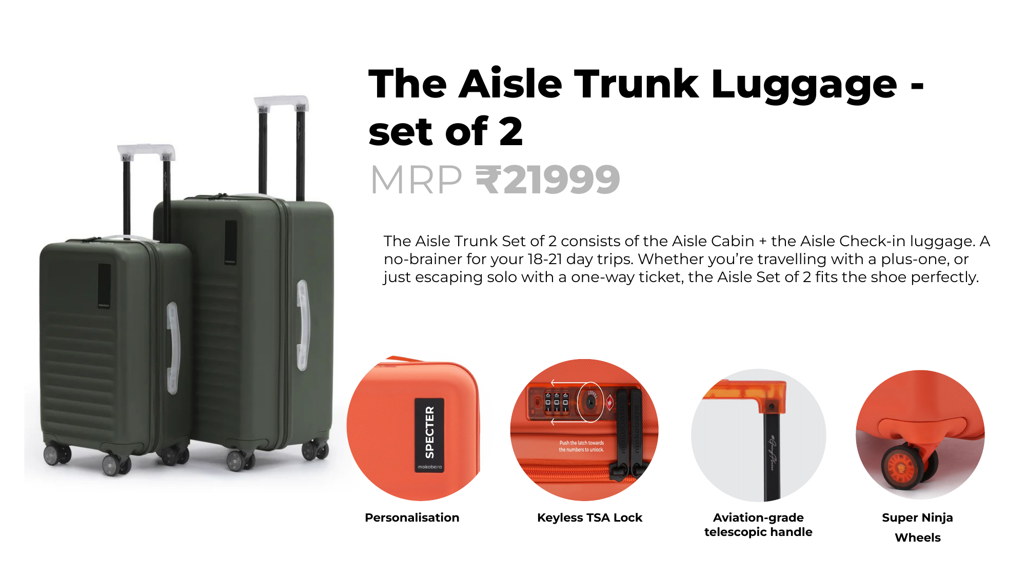 The Aisle Trunk Luggage IV
