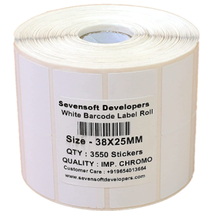 Barcode Label 1.5X1 INCH Self-Adhesive Paper