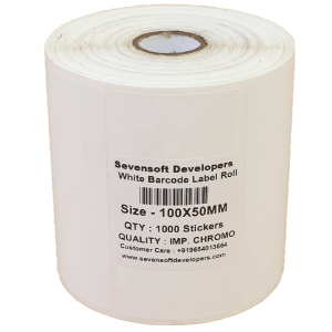 Barcode Label 4X2 INCH Self-Adhesive Paper
