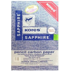 CARBON PAPER KORES 210 MM X 330 MM BLUE