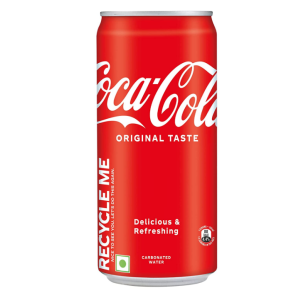 Coca Cola Original Taste Soft Drink - Refreshing, 300 ml Can