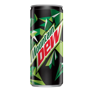 Pepsi Mountain Dew Soft Drink, Can, 250 ml