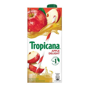 Tropicana Delight Fruit Juice - Apple, 1 L