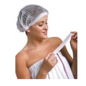 Disposable Bouffant Cap, Hair Cover 18 Inch 100pc