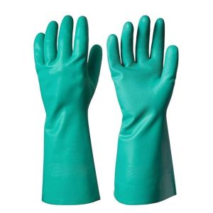 Rubber Hand Gloves Green