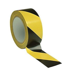 Floor Marking Tape 2 Black & Yellow