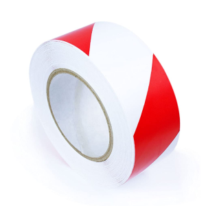 Floor Marking Tape RedWhite 2''